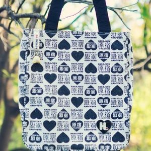 Harajuku Lovers Bishoujo Logo Tote Handbag